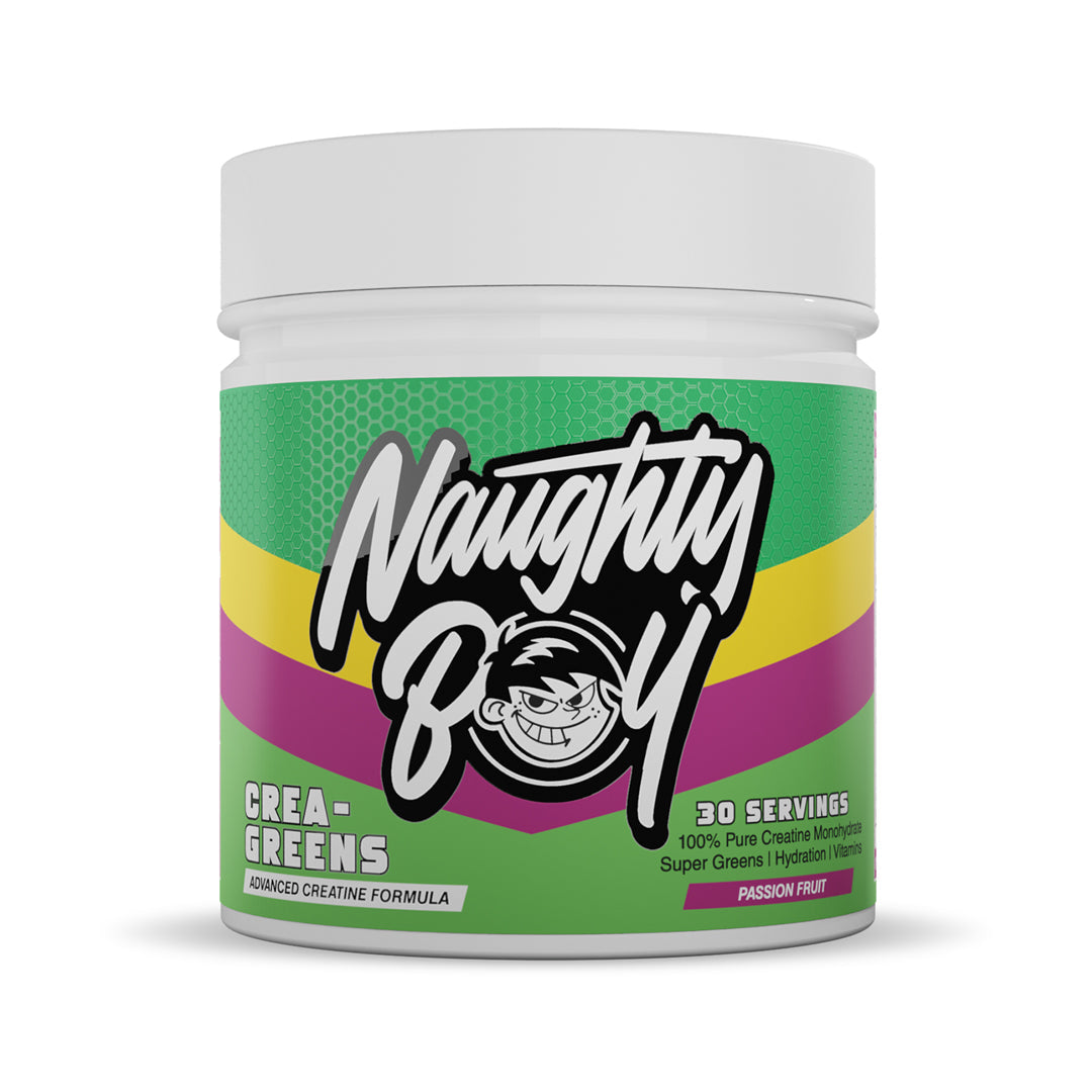 Naughty Boy Crea-Greens 270g + Free Random Shaker - Special Offer